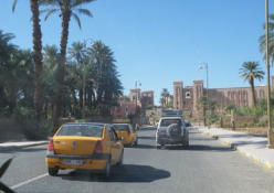 Einfahrt in Zagora